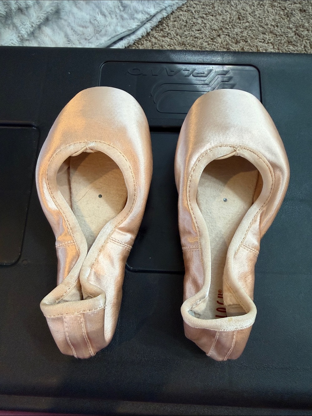 Satin Rose Ballet Pointe Shoes for Women